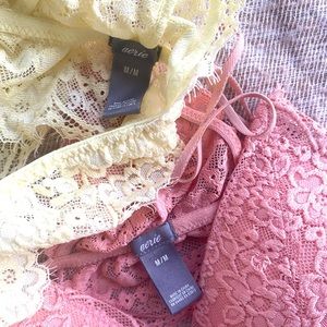Aerie Bralettes | Racerback with lace